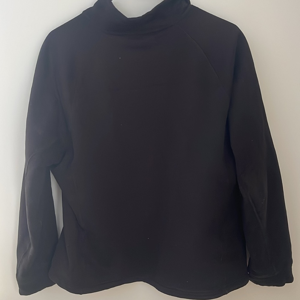 North Face men’s large black fleece jacket - Picture 2 of 4